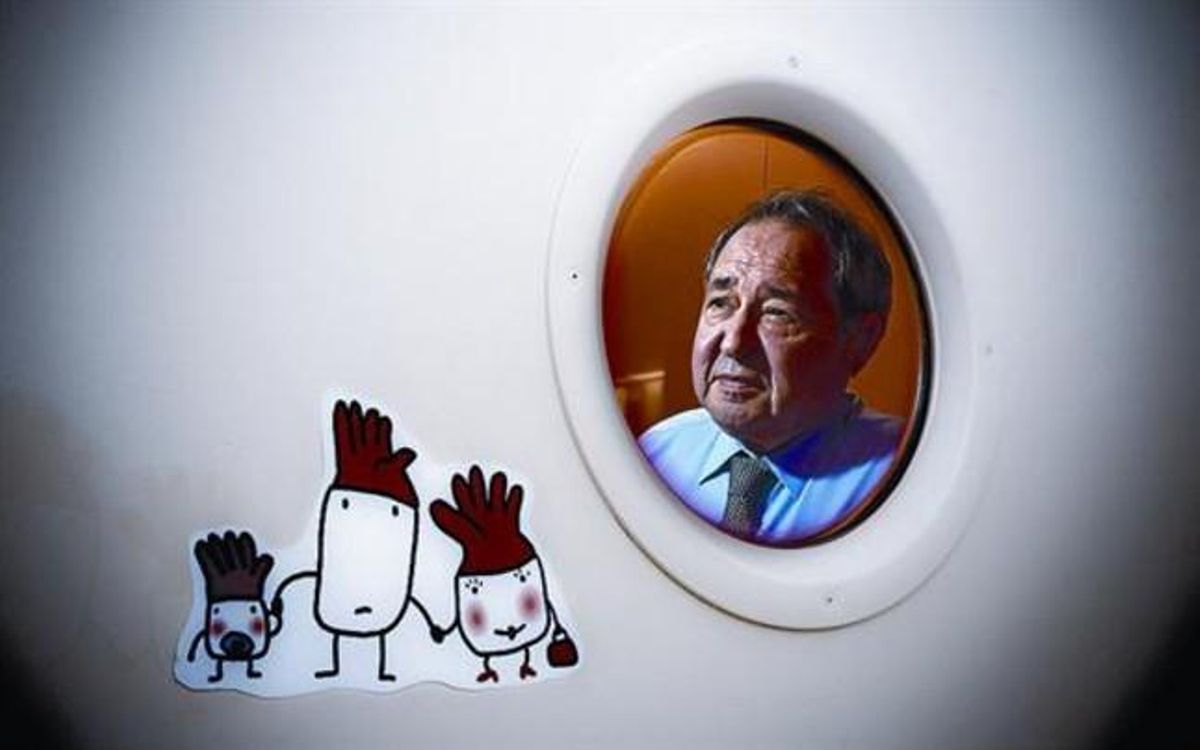 Josep Sánchez de Toledo: "Los niños con cáncer nos dan lecciones de valentía" Josep Sánchez de Toledo: "Los niños con cáncer nos dan lecciones de valentía"