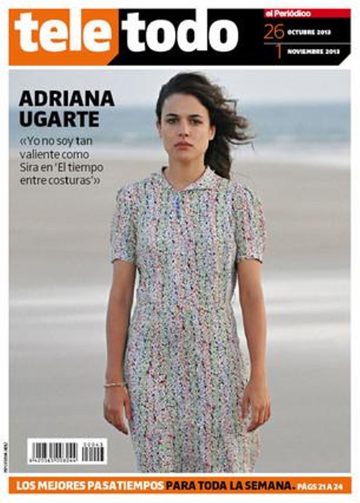 Adriana Ugarte, protagonista en ’Teletodo’. Adriana Ugarte, protagonista en ’Teletodo’.