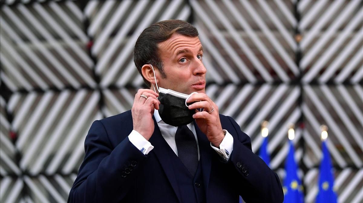 Emmanuel Macron también fue objetivo del espionaje de Pegasus Macron da positivo por covid-19