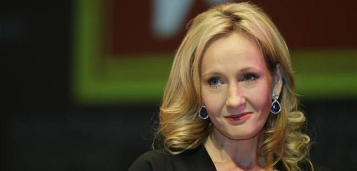 J. K. Rowling, durante la presentación de ’La vacante imprevista’. J. K. Rowling, durante la presentación de ’La vacante imprevista’.