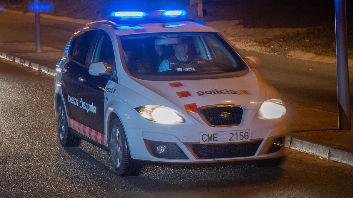 Vehículo de los Mossos d’Esquadra. Vehículo de los Mossos d’Esquadra.
