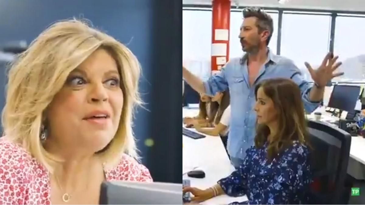 Terelu se cuela en la promo de ’Aquí hay madroño’. Terelu se cuela en la promo de ’Aquí hay madroño’.