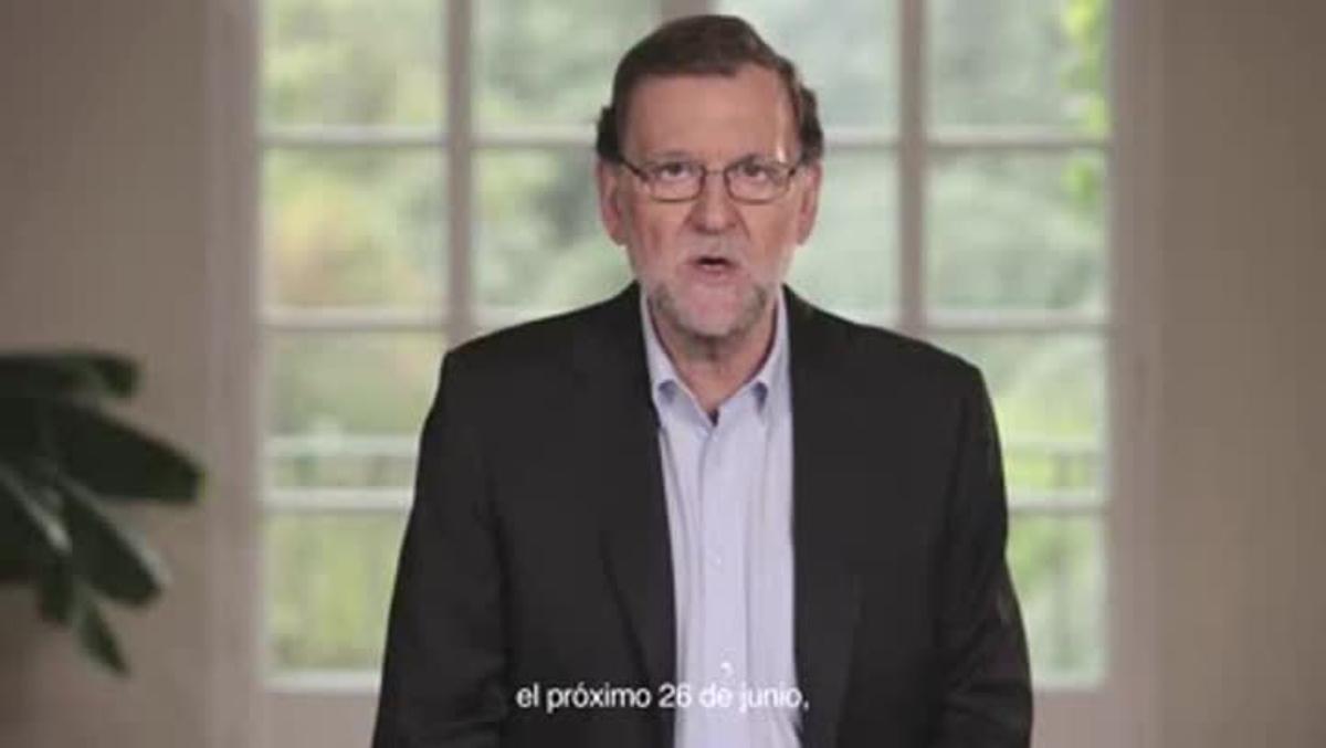 Rajoy pide ir en serio el 26-J 