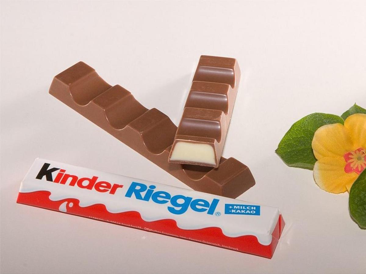 Las barrita Kinder Reigel, señaladas por la agencia de seguridad alimentaria alemana, por contener sustancias potencialmente cancerígenas.