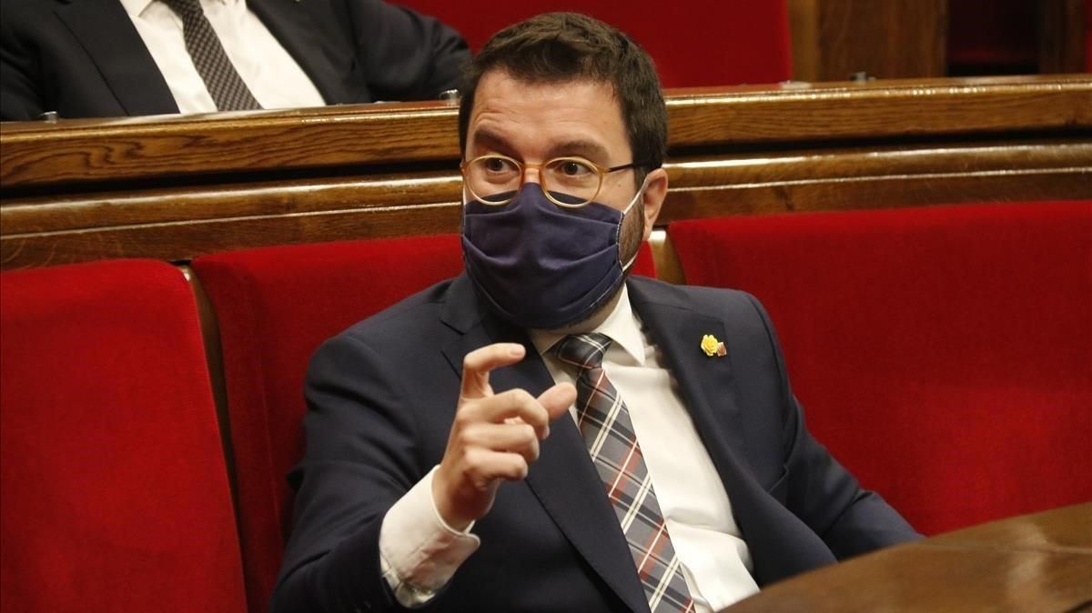 «President» Pere Aragonès «President» Pere Aragonès