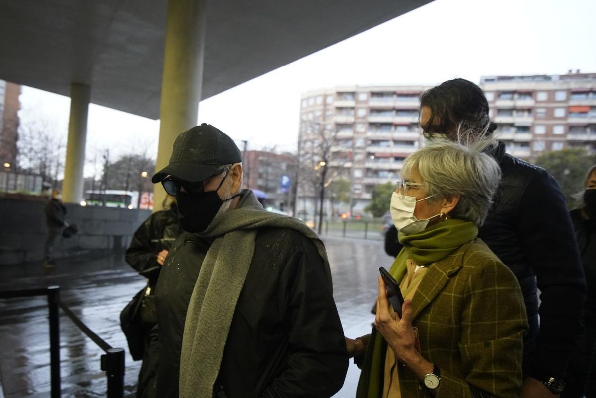 Josep María Mainat, a su llegada esta mañana a la Ciutat de la Justícia. Josep María Mainat, a su llegada esta mañana a la Ciutat de la Justícia.