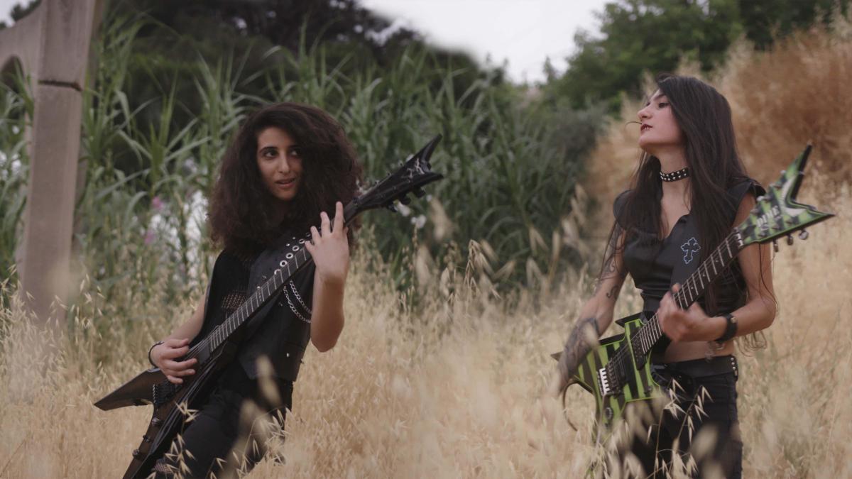 Una imagen de ’Sirens’, documental sobre un grupo femenino de thrash metal libanés. 