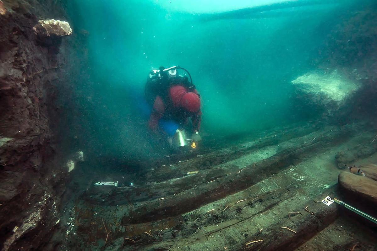Descobert un barco de guerra de 2.500 anys a les ruïnes d’Heracleion