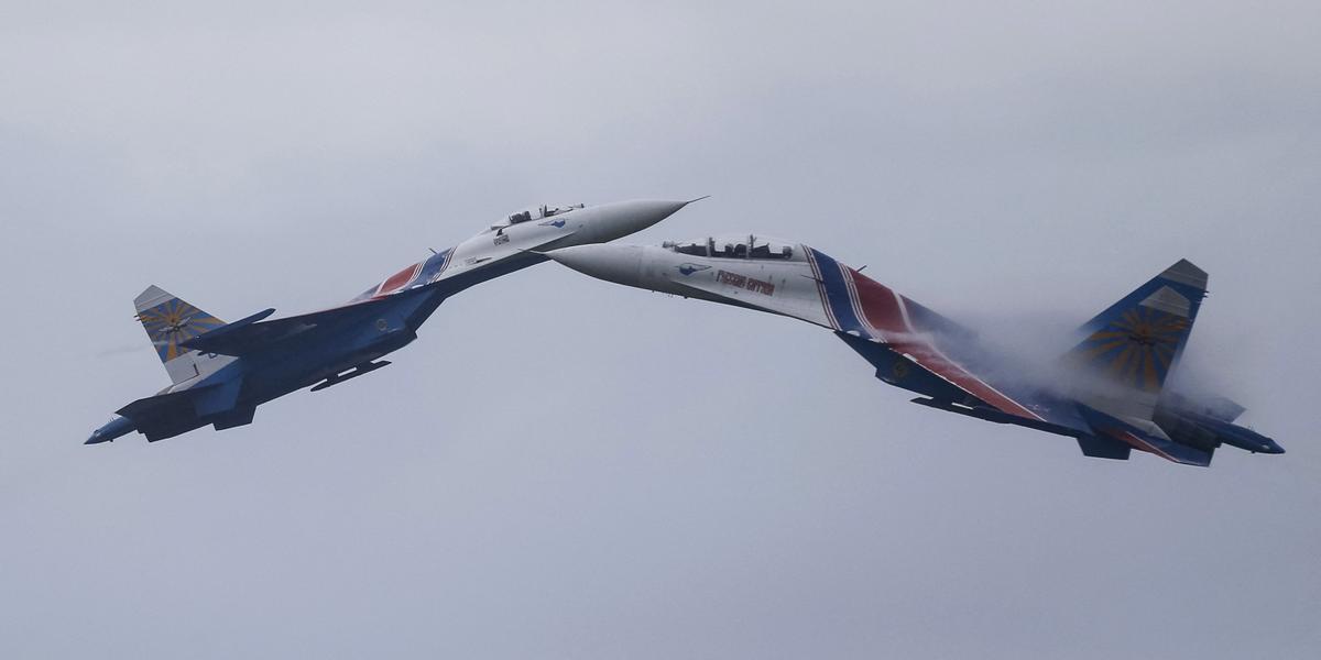 Un caça rus impacta contra un dron nord-americà sobre el mar Negre