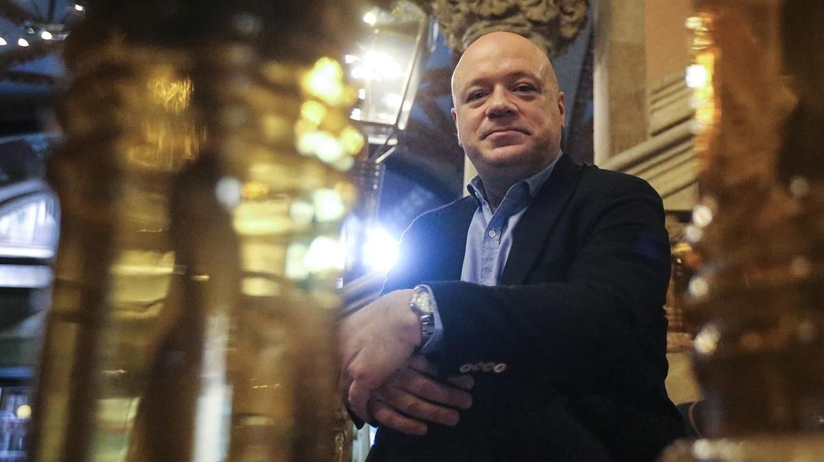 Albert Guinovart, protagonista como compositor y pianista esta semana en el Palau de la Música Catalana. Albert Guinovart, protagonista como compositor y pianista esta semana en el Palau de la Música Catalana.