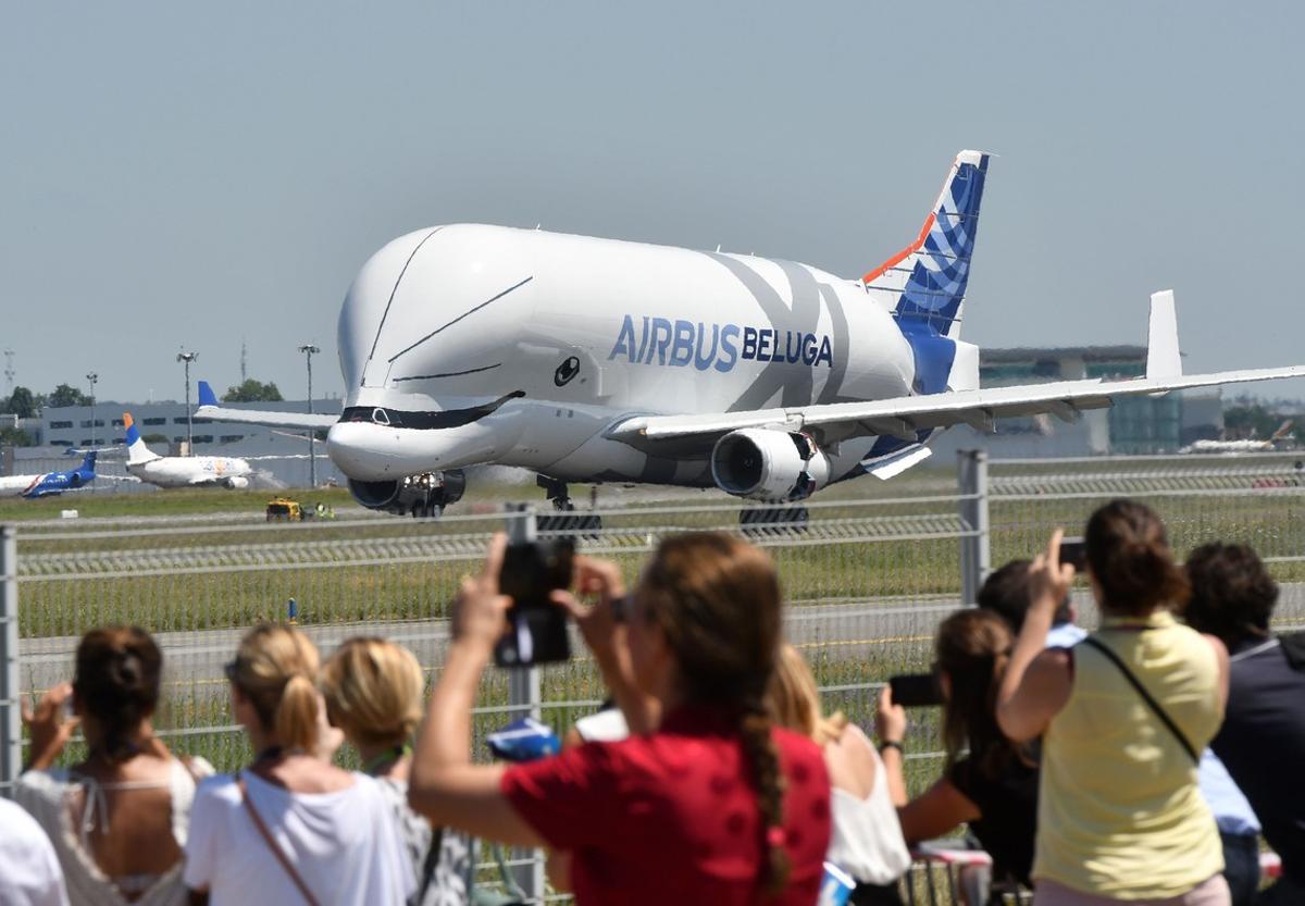 El Beluga XL de Airbus. 
