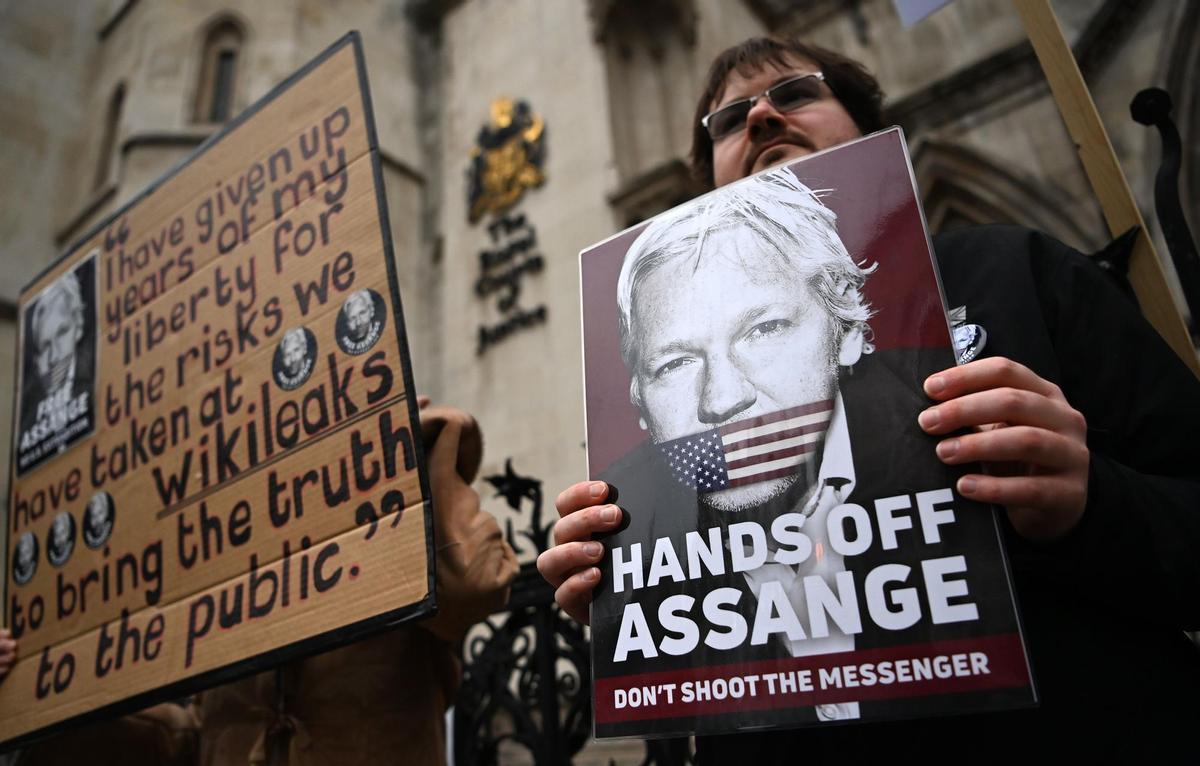 El Reino Unido permite a Assange recurrir su extradición a Estados Unidos