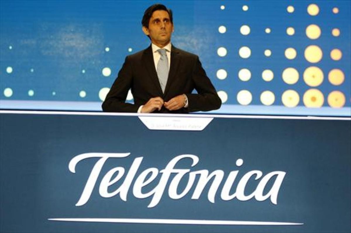 Álvarez Pallete, en un acto de la compañía el pasado 12 de septiembre. Álvarez Pallete, en un acto de la compañía el pasado 12 de septiembre.