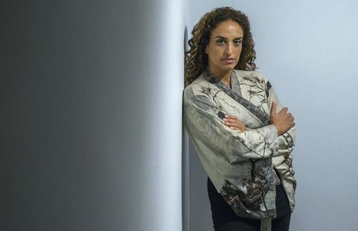 La cantante Noa antes de su concierto en el Festival de Jazz La cantante Noa antes de su concierto en el Festival de Jazz