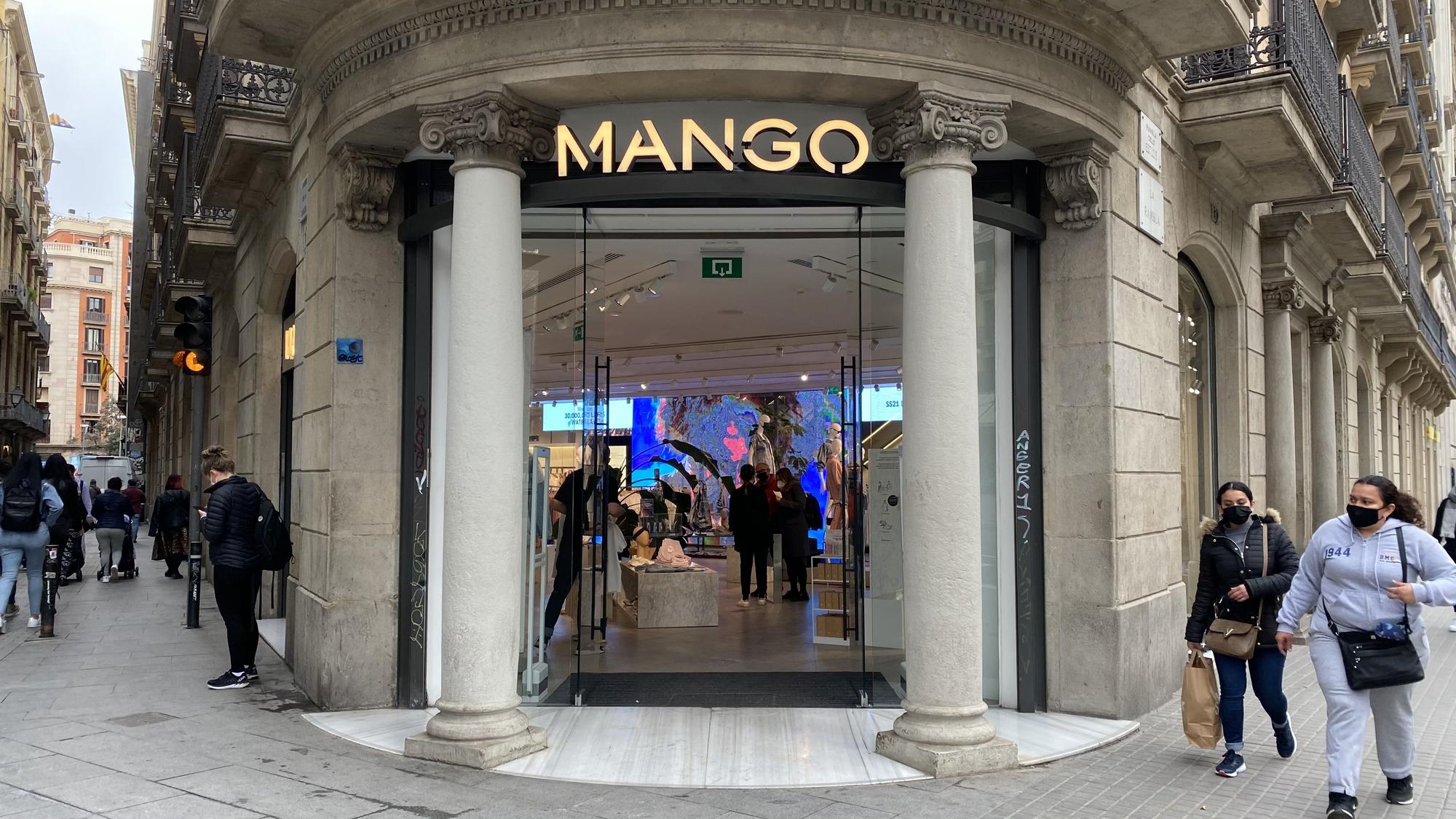 Mango redujo la facturación el 22,4 en el 2020 hasta 1.842 millones de