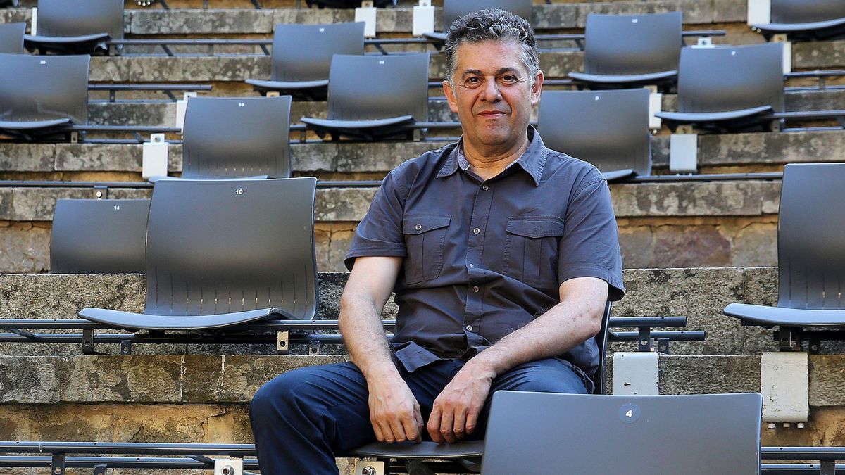 Cesc Casadesús, director Festival Grec, en el Teatre Grec. Cesc Casadesús, director Festival Grec, en el Teatre Grec.
