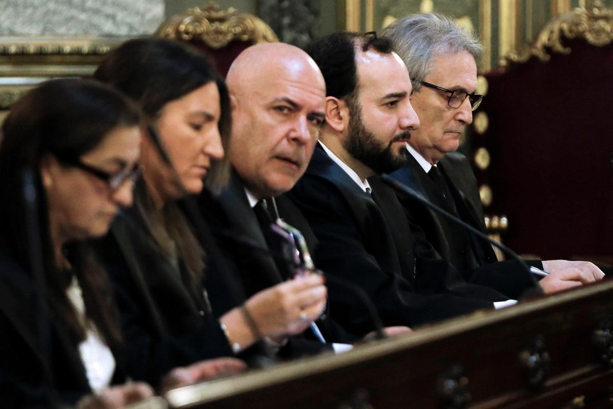 El abogado de Miguel Ángel Flores,  José Luis Cortes en el Tribunal Supremo que revisa la sentencia sobre el caso Madrid Arena.