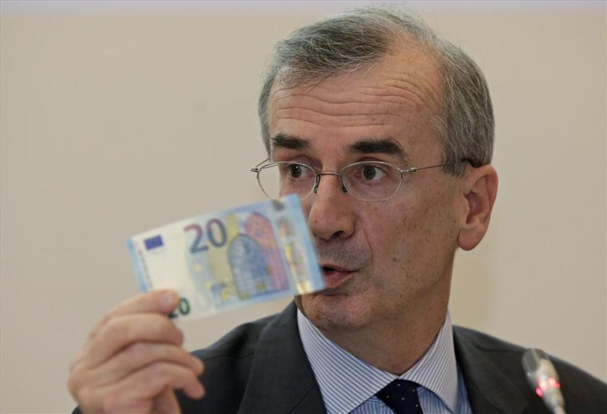 El gobernador del Banco de Francia y miembro del BCE, Francois Villeroy.