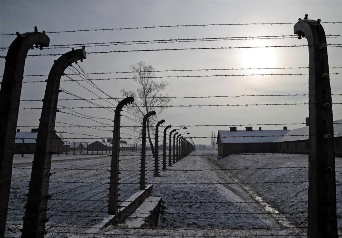 El campo de concentración de Birkenau. El campo de concentración de Birkenau.