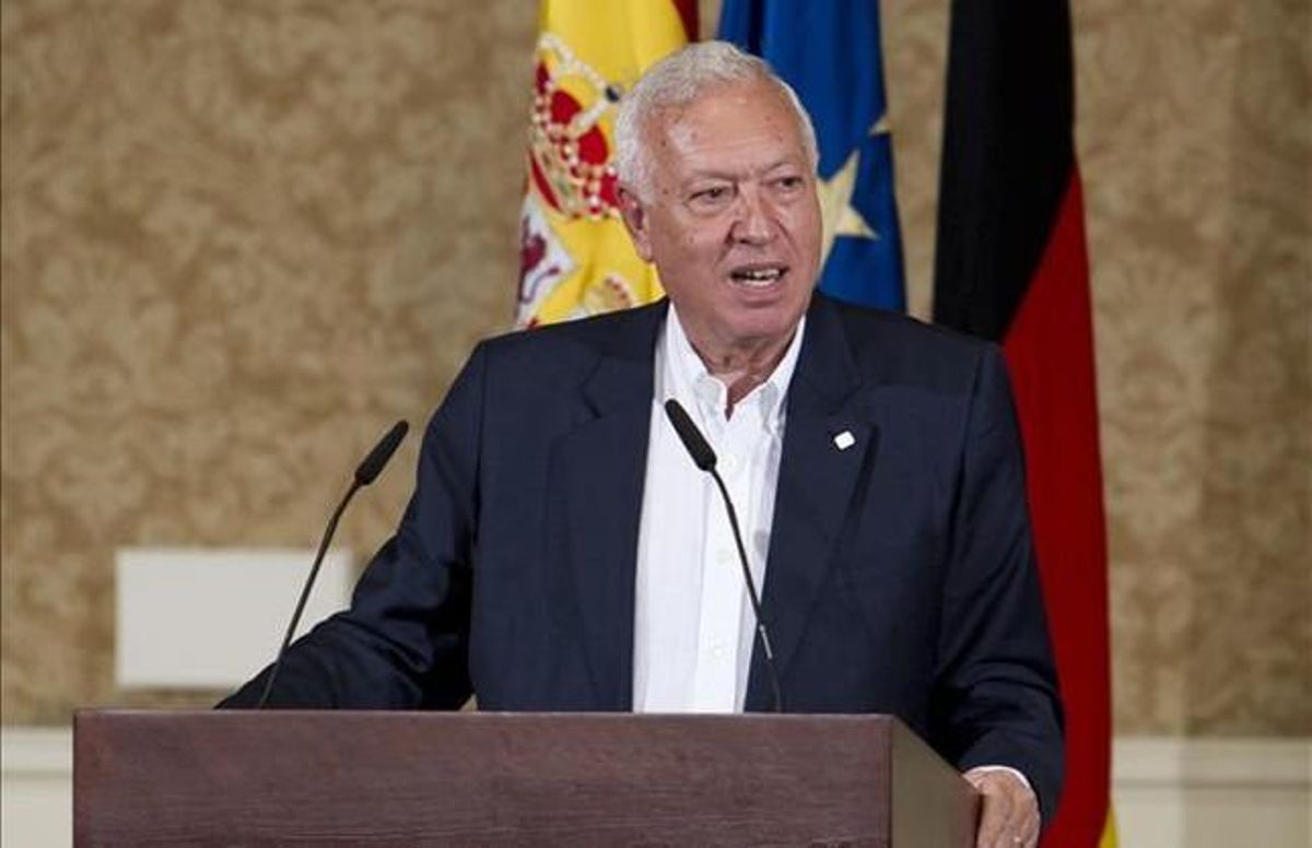 El ministro de Asuntos Exteriores, José Manuel García-Margallo El ministro de Asuntos Exteriores, José Manuel García-Margallo