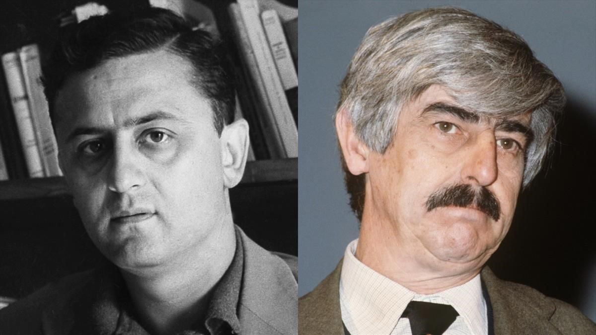 Luis Martín Santos y Juan Benet. Luis Martín Santos y Juan Benet.