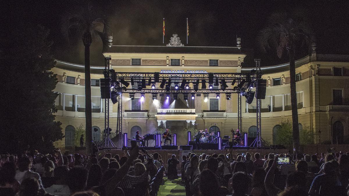 Concierto de David Bisbal en el Festival de Pedralbes, el 5 de agosto del año pasado. Concierto de David Bisbal en el Festival de Pedralbes, el 5 de agosto del año pasado.