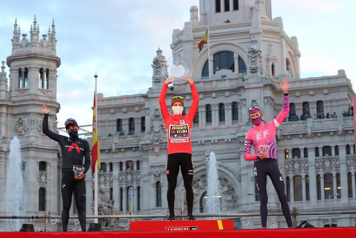 La Vuelta España 2020, que también acabó en Madrid