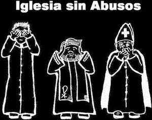 Cartel del colectivo Iglesia sin Abusos.