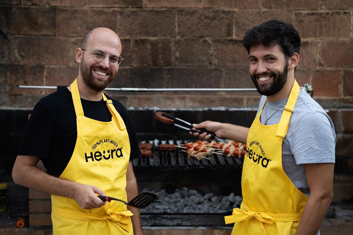 Marc Coloma y Bernat Añaños, fundadores de Heura Marc Coloma y Bernat Añaños, fundadores de Heura