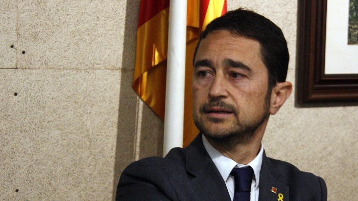 Damià Calvet, ’conseller’ de Territori de la Generalitat de Catalunya. Damià Calvet, ’conseller’ de Territori de la Generalitat de Catalunya.