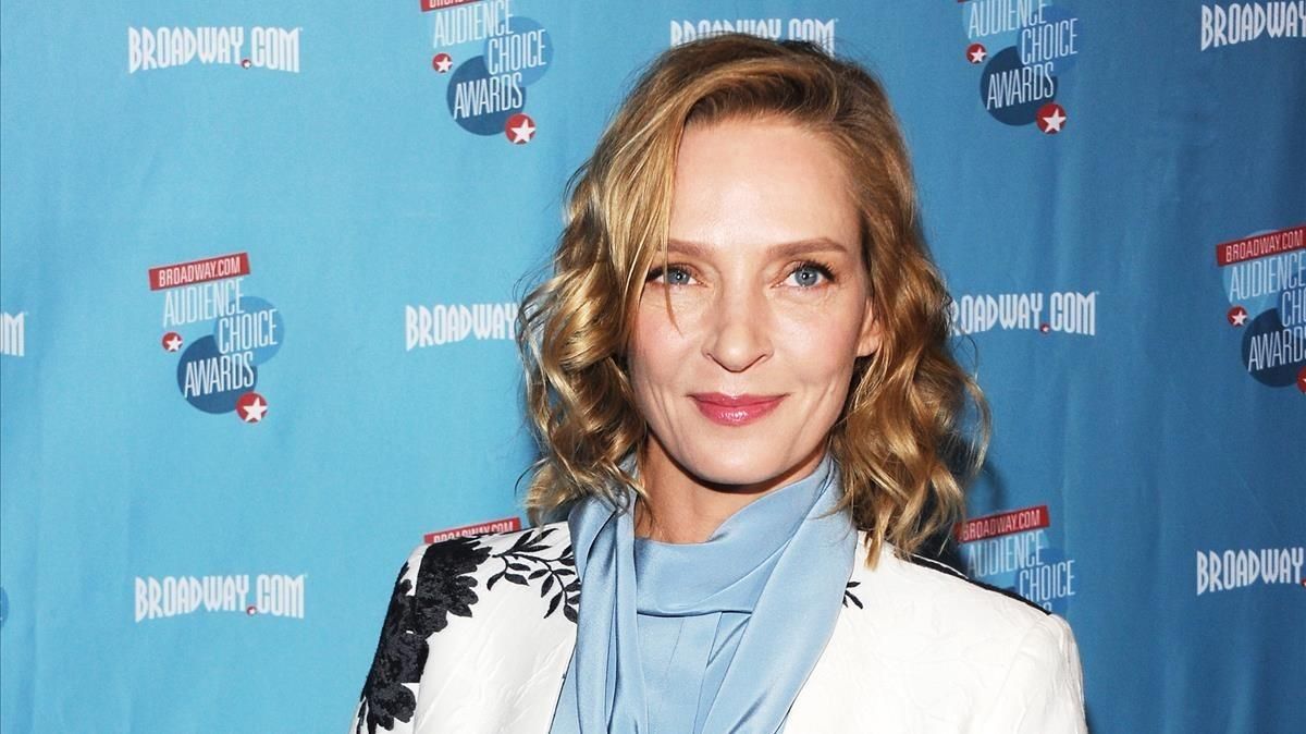 La actriz estadounidense Uma Thurman. La actriz estadounidense Uma Thurman.