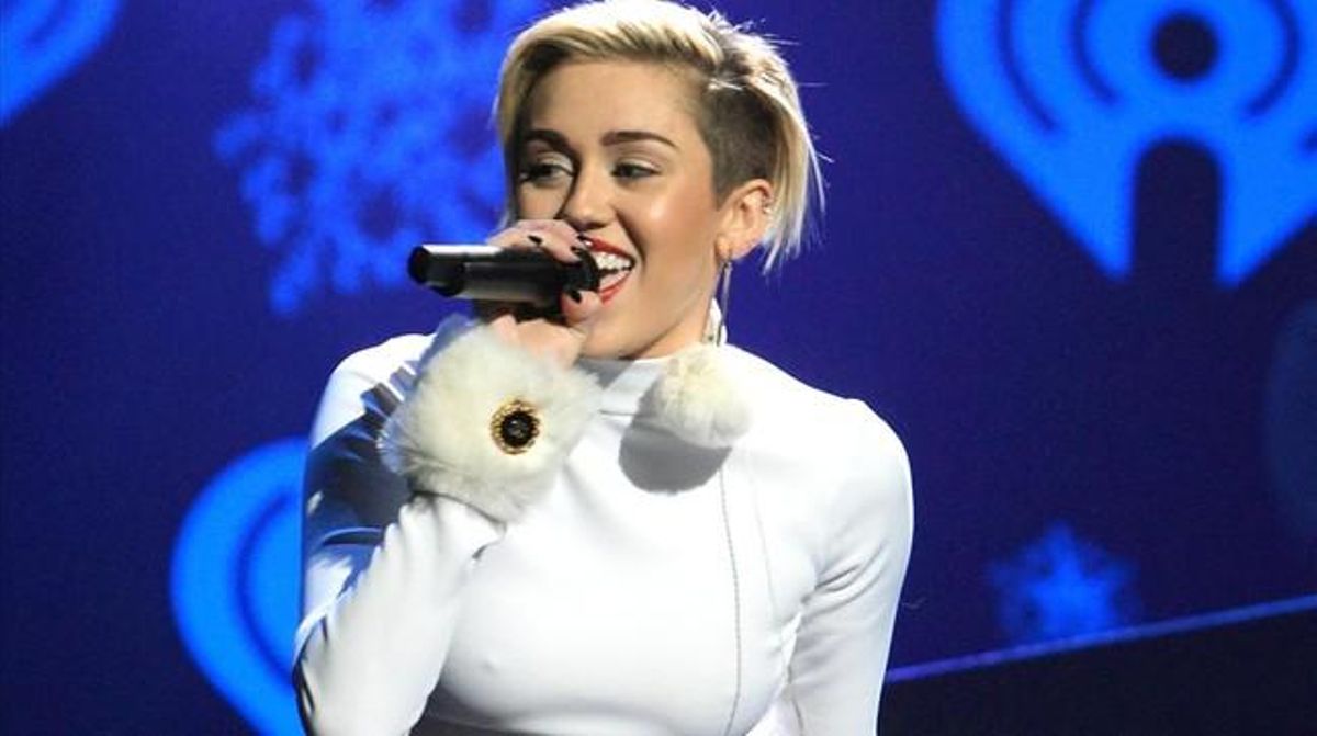Miley Cyrus en una actuación reciente en EEUU. Miley Cyrus en una actuación reciente en EEUU.
