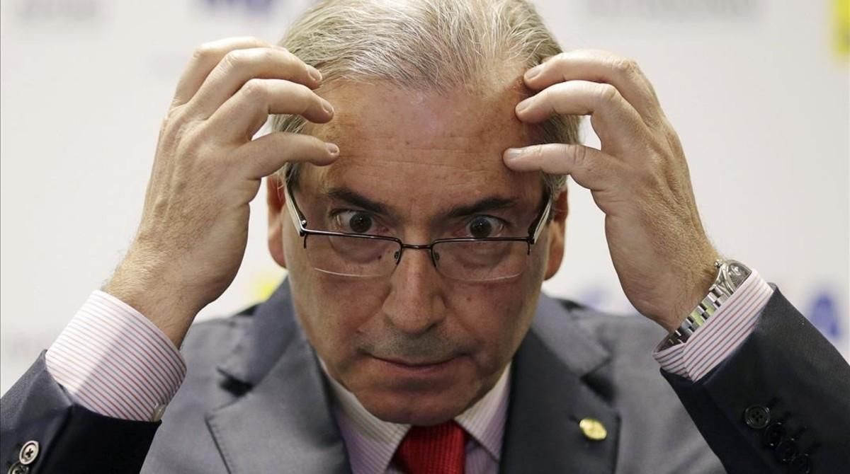 El presidente de la Cámara de Diputados de Brasil. Eduardo Cunha. El presidente de la Cámara de Diputados de Brasil. Eduardo Cunha.