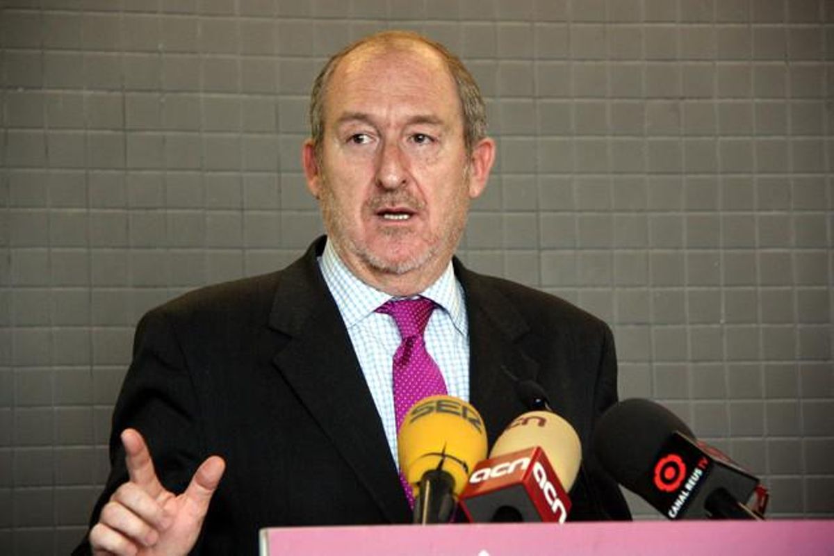 El secretario de Ocupació, Joan Aregio. El secretario de Ocupació, Joan Aregio.