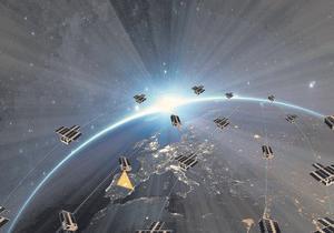 Imagen simulación constelación observación terrestre Open Cosmos
