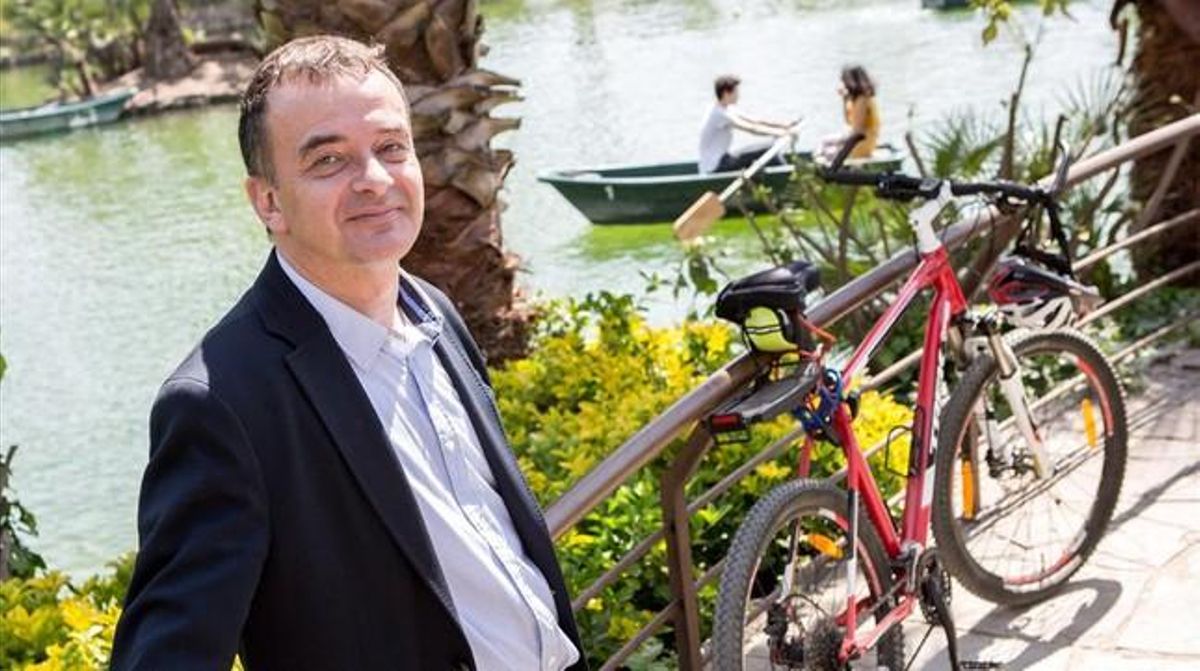 El alcaldable de ERC en Barcelona, Alfred Bosch. El alcaldable de ERC en Barcelona, Alfred Bosch.