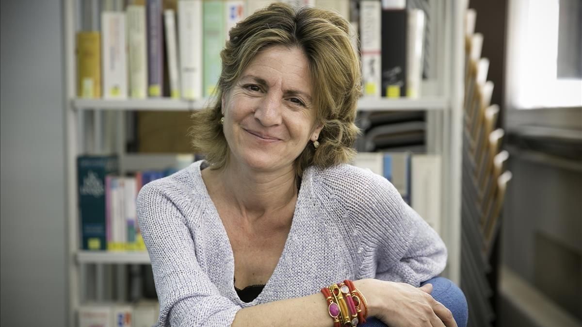 La escritora francesa Pauline Dreyfus, en el Instituto Francés de Barcelona. La escritora francesa Pauline Dreyfus, en el Instituto Francés de Barcelona.
