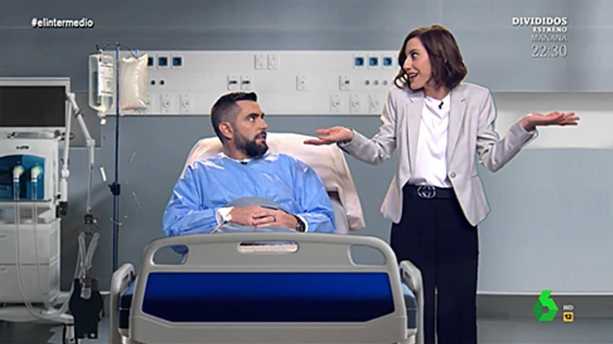 Parodia de la presidenta Ayuso (La Sexta). Parodia de la presidenta Ayuso (La Sexta).