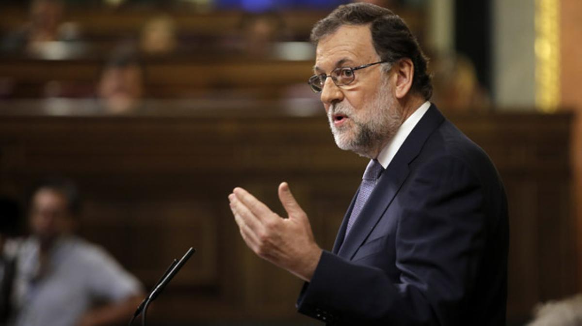 Rajoy logra 170 apoyos de PP, C’s y CC y se queda a 6 votos de la mayoría absoluta.