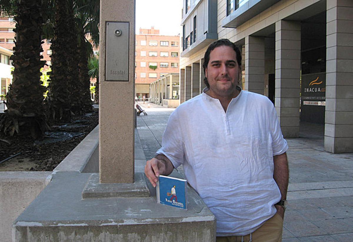Diego Escusol, autor de la canción sobre Andrea Fabra. EL PERIÓDICO DE ARAGÓN