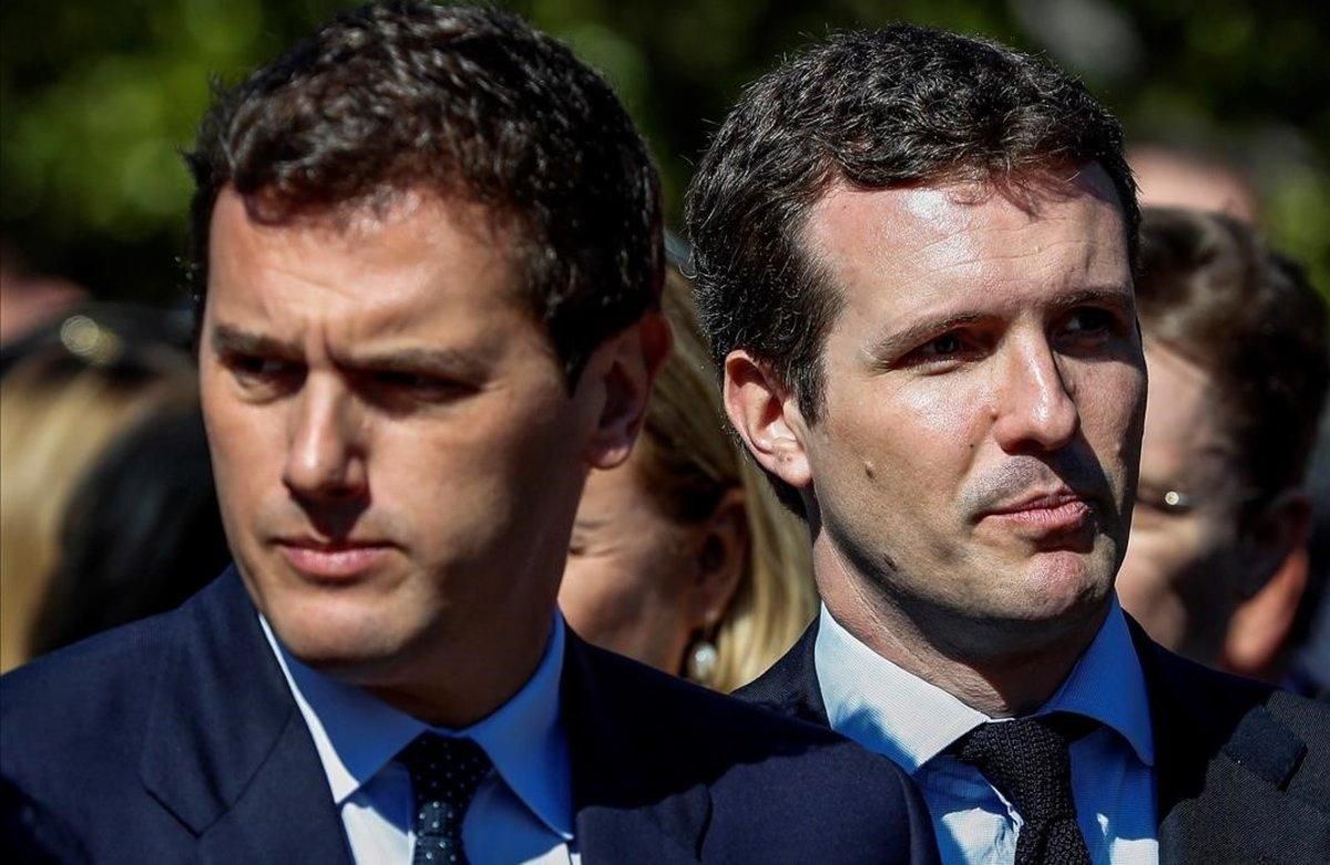 Casado contracta Albert Rivera per recórrer la llei de lloguers catalana Casado contracta Albert Rivera per recórrer la llei de lloguers catalana
