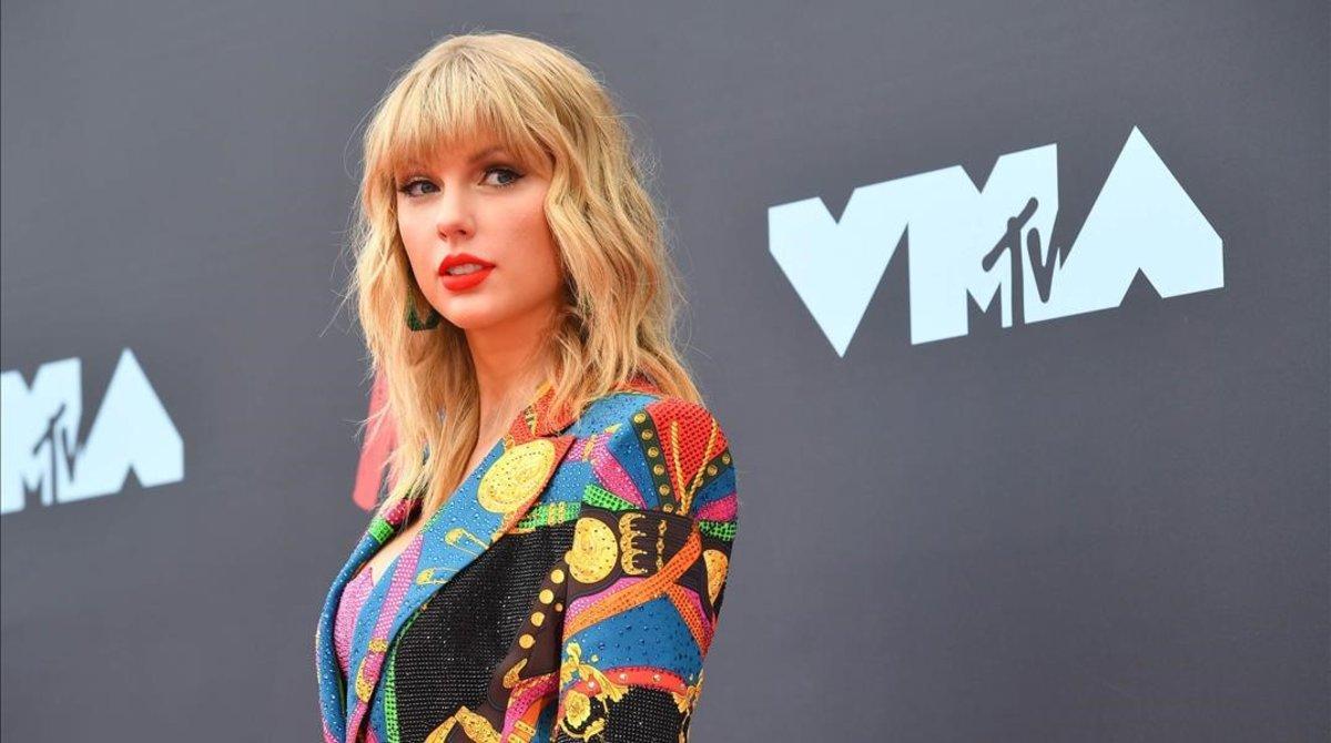 Taylor Swift, en la gala de los premios de la MTV, el verano pasado.