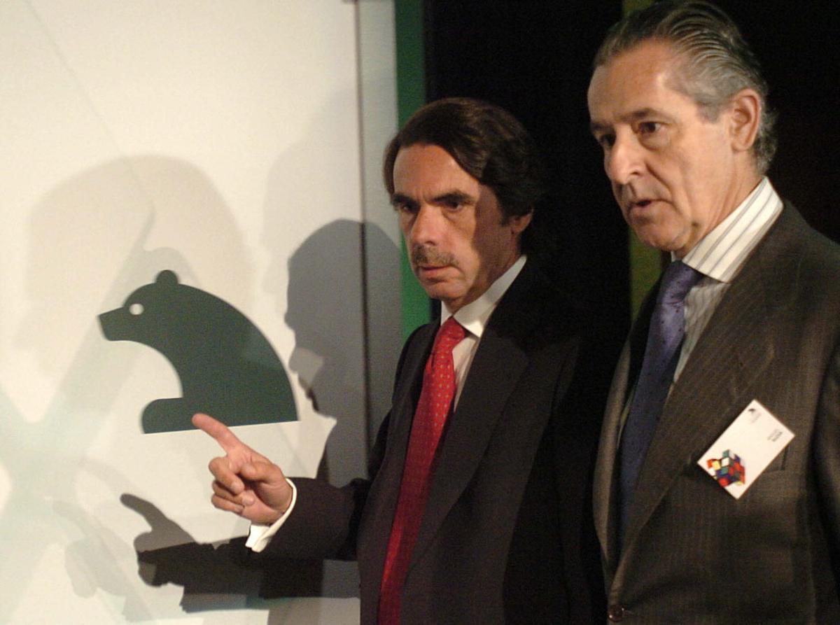 Aznar y Blesa, en el 2006.