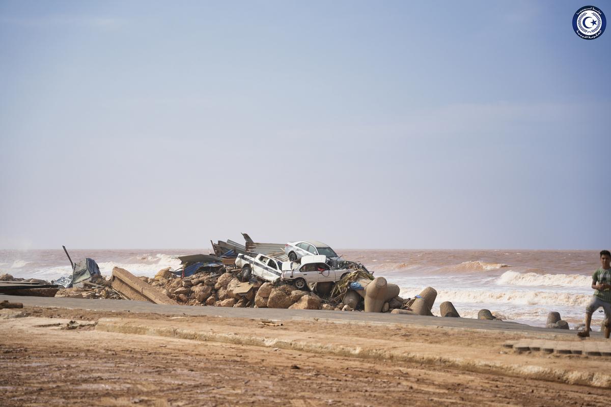 Devastadoras inundaciones en Libia tras el paso del ciclón Daniel