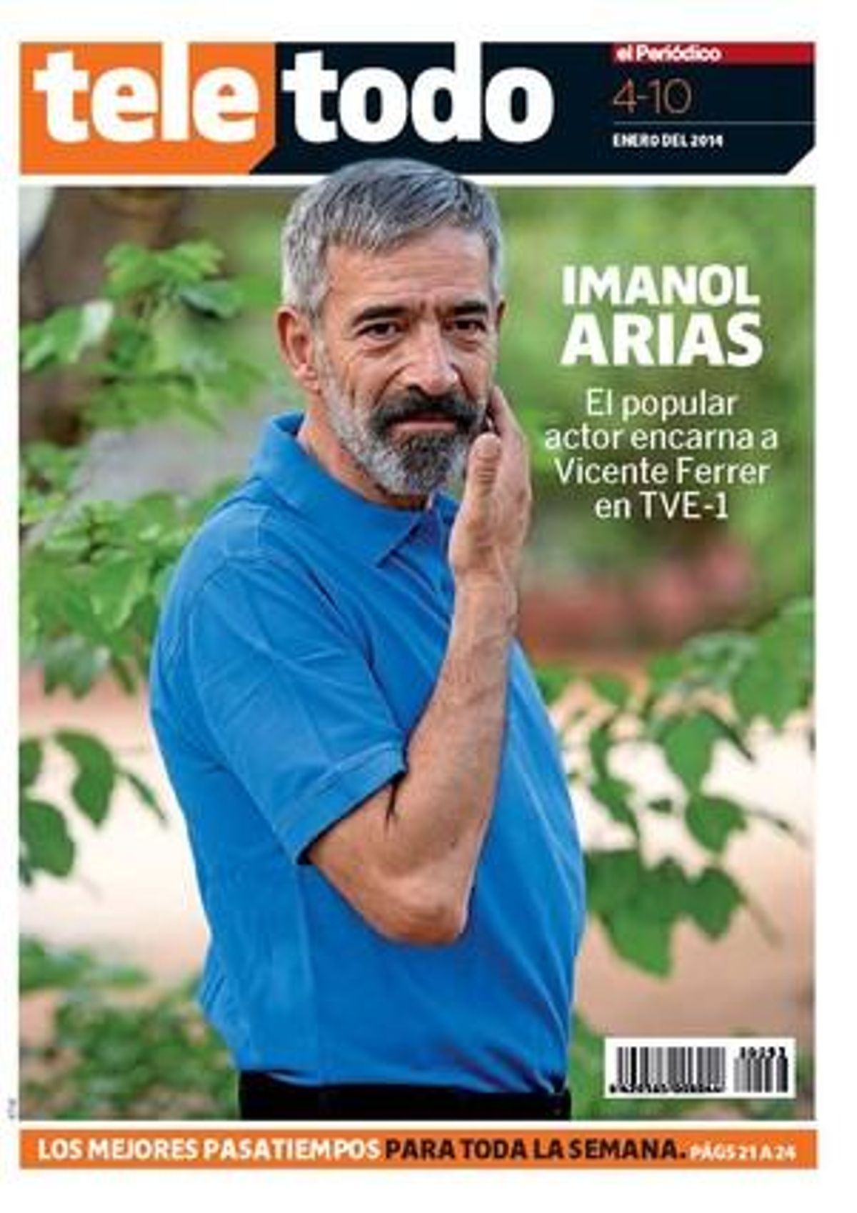 Imanol Arias se convierte en Vicente Ferrer Imanol Arias se convierte en Vicente Ferrer