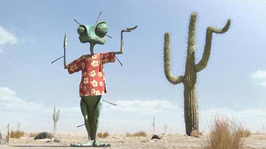 'Rango', homenaje animado al wéstern