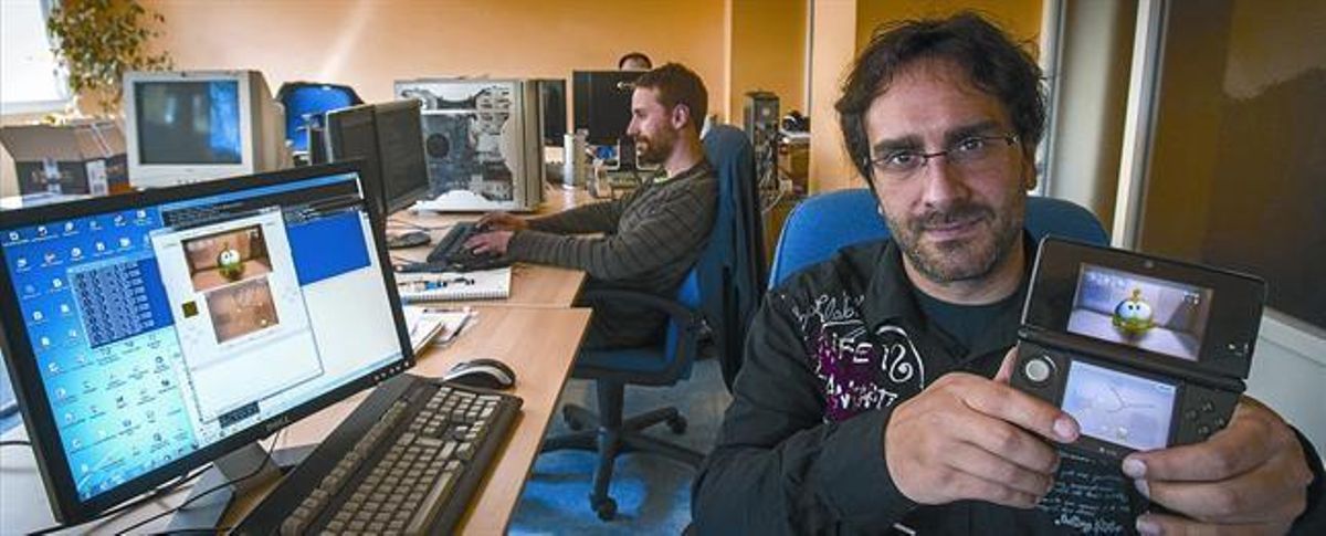 Nacho García, fundador de Abylight, en la sede de la compañía. Nacho García, fundador de Abylight, en la sede de la compañía.