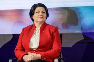 La exprimera ministra moldava, Natalia Gavrilita. 