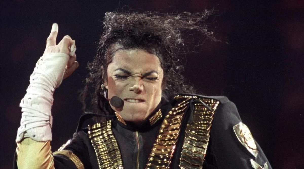 Michael Jackson, durante un concierto en Sâo Paulo, en 1993. Michael Jackson, durante un concierto en Sâo Paulo, en 1993.