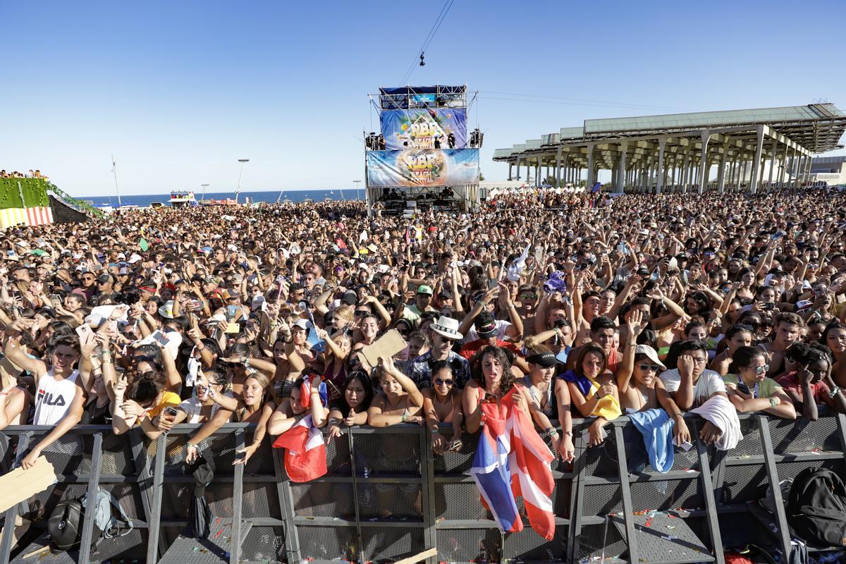El Reggaeton Beach Festival cambia de ubicación en el 2024 del Fòrum